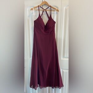 Azazie Wine Dress